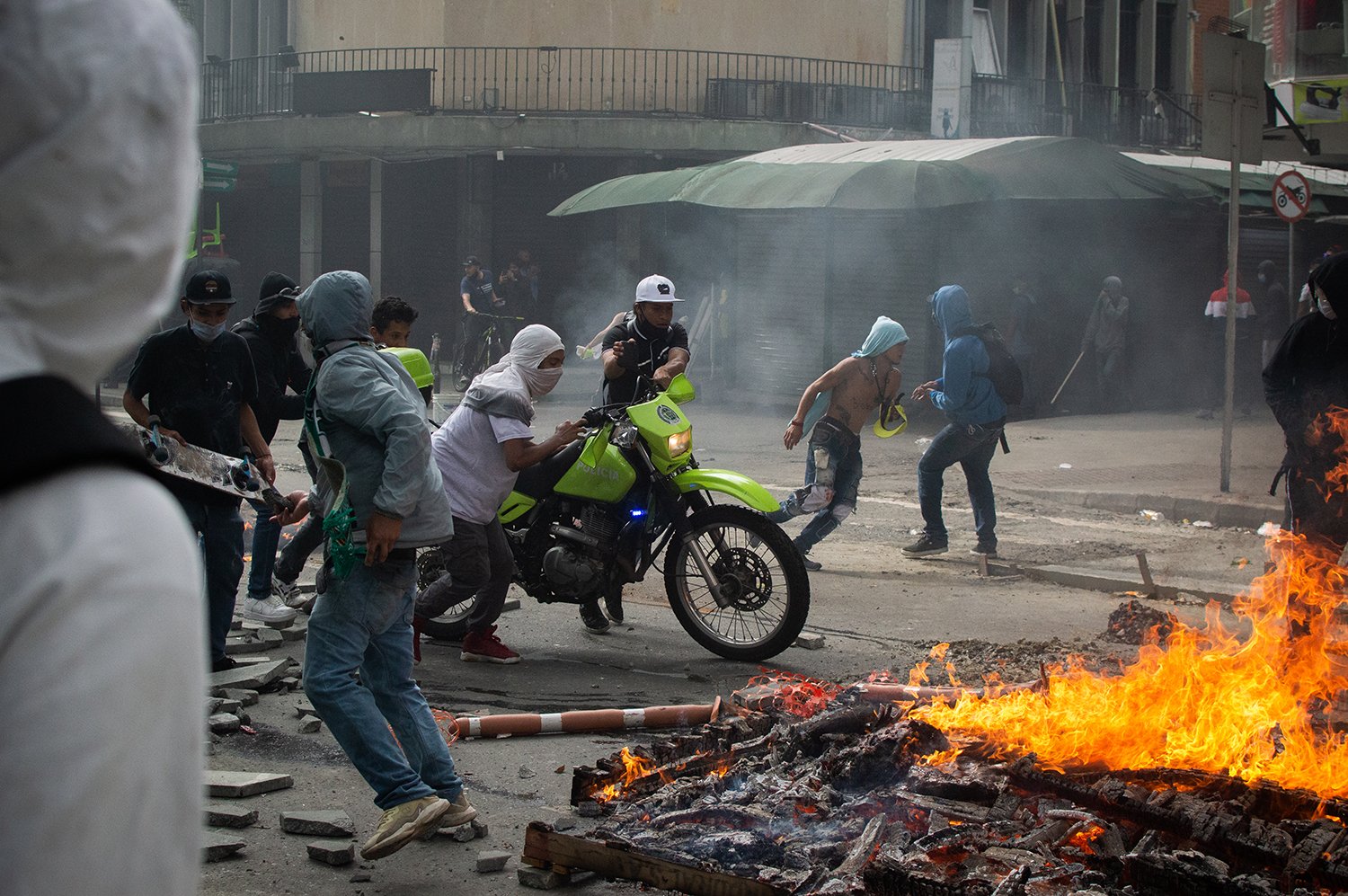 40 días de resistencia en Medellín - Paro Nacional